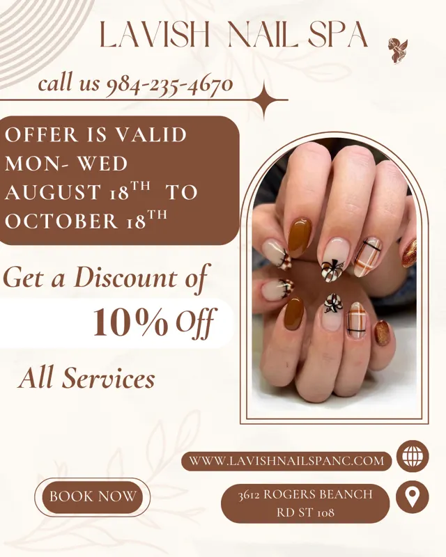 Lavish Nails & Spa — Nail salon in Wake Forest